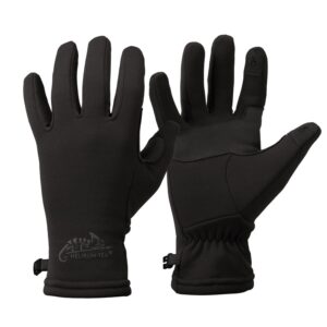 Helikon rukavice Tracker outback black XXL Lehké rukavice určené k použití v podzimním a zimním období. Na jejich výrobu byl použit recyklovaný polyester
