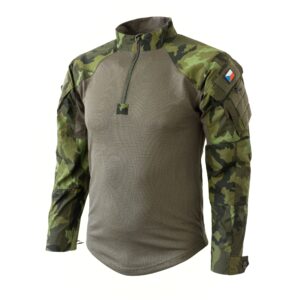 Originál AČR košile taktická UBACS vz.95 originál 194/92 UBACS čili Under Body Armour Combat Shirt v češtině znamená Bojová košile k nošení pod ochrannou vestou. Jedná se o taktickou košili (neboli také taktické triko) určenou k nošení pod bojovou vestu. Zatímco rukávy poskytují stejné užitné vlastnosti jako běžná maskovací uniforma