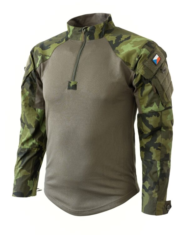 Originál AČR košile taktická UBACS vz.95 originál 194/92 UBACS čili Under Body Armour Combat Shirt v češtině znamená Bojová košile k nošení pod ochrannou vestou. Jedná se o taktickou košili (neboli také taktické triko) určenou k nošení pod bojovou vestu. Zatímco rukávy poskytují stejné užitné vlastnosti jako běžná maskovací uniforma