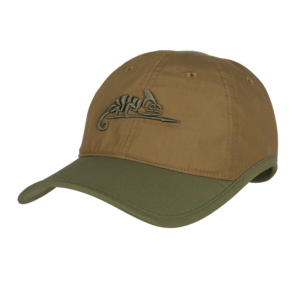 Helikon kšiltovka Helikon s logem R/S coyote/oliva čepice baseball Logo Cap s výšivkou Helikon-Tex® vpředu  výstřihy přes uši umožňují velmi pohodlné nošení s brýlemi