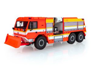 Kaden model Tatra 815-7 6x6 vyprošťovací automobil HZS Sběratelský a perfektně propracovaný kovový model s resinovou nástavbou v měřítku 1:43 s  kompletně odpruženým podvozkem. Model je lakovaný speciálním svítivým odstínem barvy používaným pro HZS