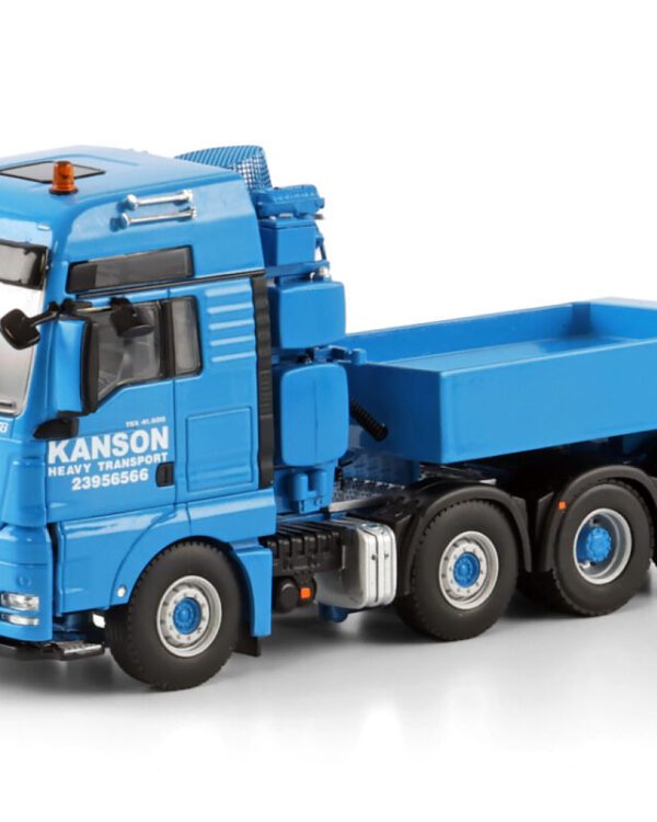 WSI Models model MAN TGX XXL 8x4 ballastbox KANSON kovový sběratelský model v měřítku 1:50 výrobce WSI models