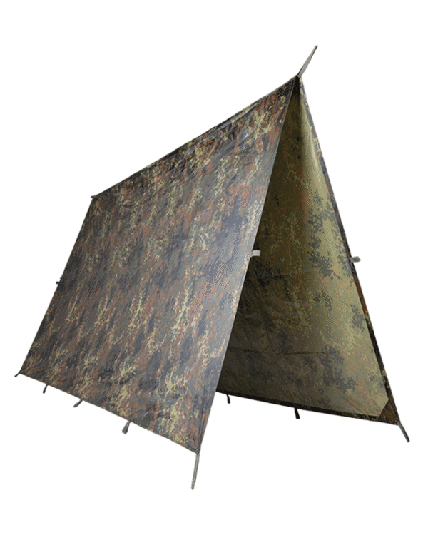 Mil-Tec plachta 3x3 BW Materiál: 100% polyester