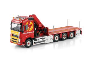 WSI Models model Volvo FH4+Palfinger Bredenoord kovový sběratelský model v měřítku 1:50 výrobce WSI models
