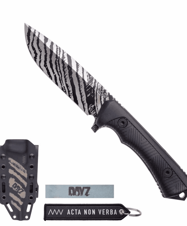ANV Knives nůž ANV P250 DAYZ Zombie edice nože P250 - ANV Knives x DayZ. Další spolupráce ANV Knives a studia Bohemia Interactive přináší nůž P250 inspirovaný světem hry DayZ – survival hry zasazené do postapokalyptické východní Evropy. Podobně jako nůž vytvořený ke hře Arma Reforger