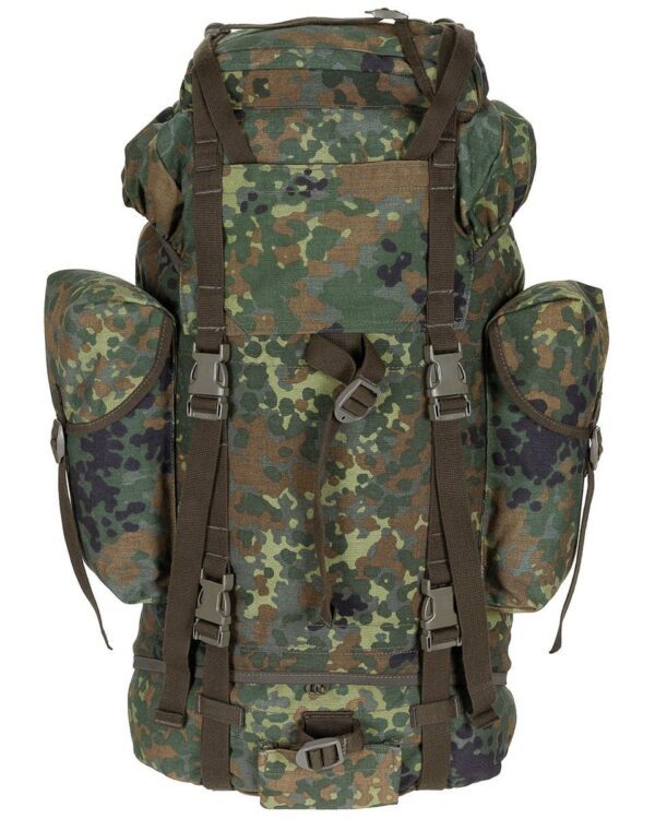 batoh BW bojový Flecktarn originál použitý Bundeswehr batoh BW bojový FLECKTARN original použitý   Lehce použitý batoh z výprodej BW armády