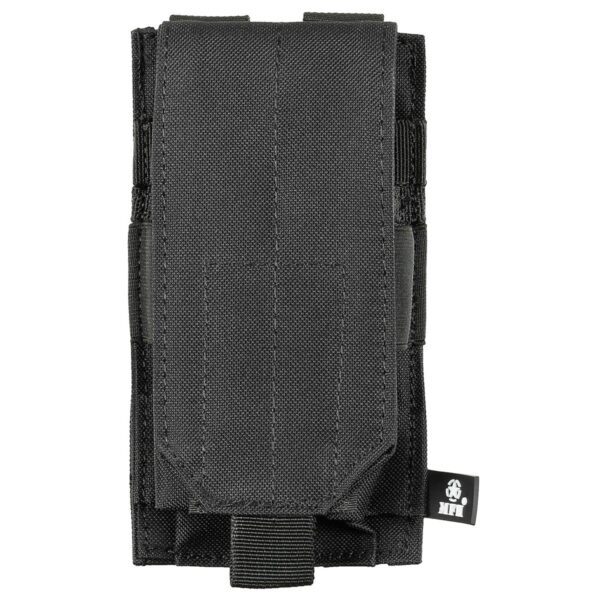 MFH pouzdro MOLLE na zásobník černé Sumka na zásobník pro přichycení k systému MOLLE Zavírání na suchý zip. Rozměry: 16 x 8
