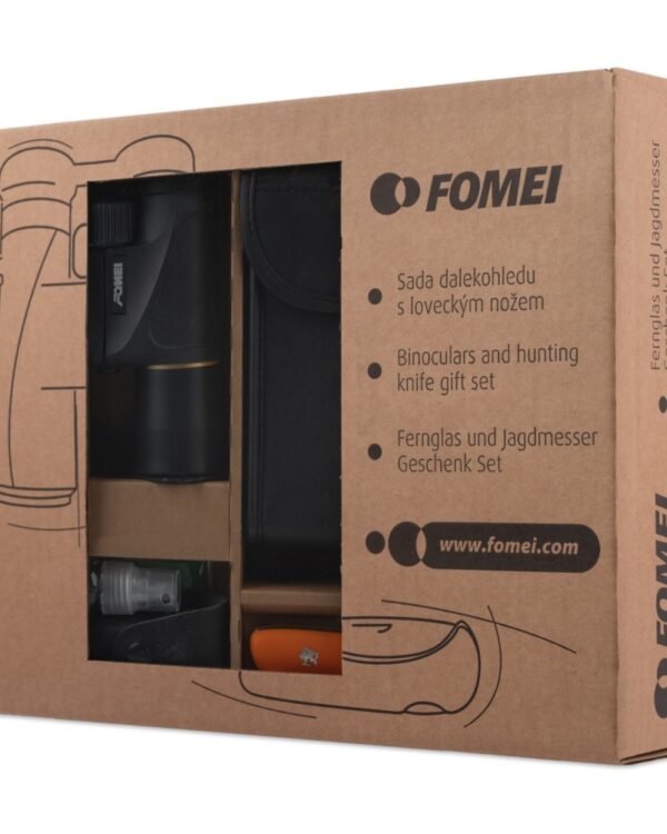 Fomei FOMEI 10x42 DIPLOMAT + lovecký nůž Mikov vč. pouzdra