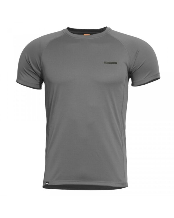 Pentagon tričko Pentagon Bodyshock MK2 Cinder Grey M Vysoce aktivní produkt s nízkoprofilovými plochými švy pro pohodlné nošení přiléhavého střihu. Rychleschnoucí materiál s antibakteriálními vlastnostmi. Určeno pro vysoce aktivní sporty nebo venkovní použití.  SPECIFIKACE   100% polyester Rychleschnoucí materiál Bez zápachu Výstelky v podpaží Přiléhavý střih Ploché švy