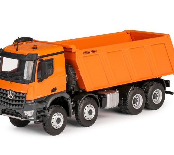 Conrad Modelle model MB Arocs 8x4 sklopka Meiller kovový sběratelský model v měřítku 1:50 výrobce Conrad Modelle