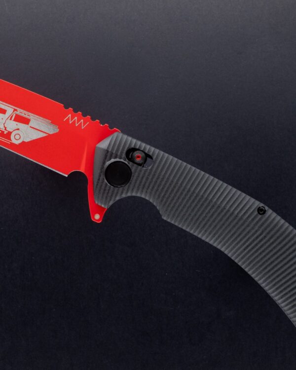 ANV Knives nůž ANV 400 BB Tatra fire Limitovaná edice Ikonického modelu HARDTASK