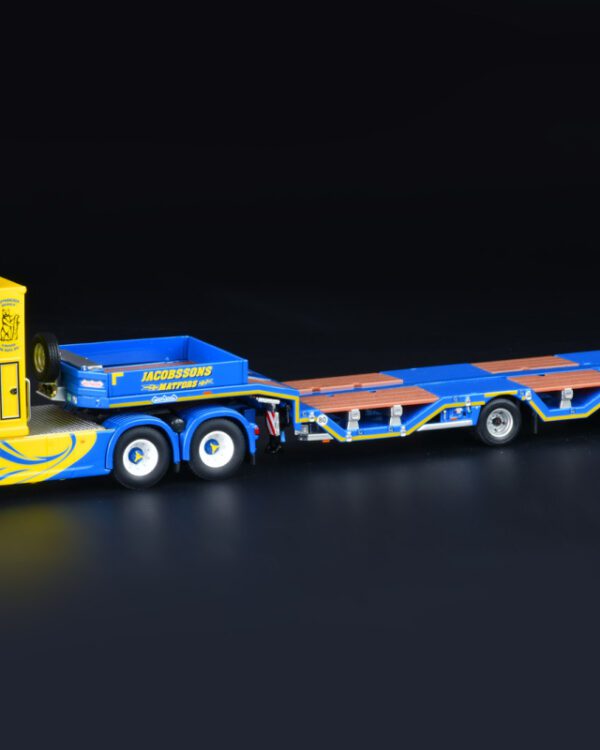 IMC Models model Scania 6x4+Nooteboom 3a Ola Jacobssons kovový sběratelský model v měřítku 1:50 výrobce IMC models