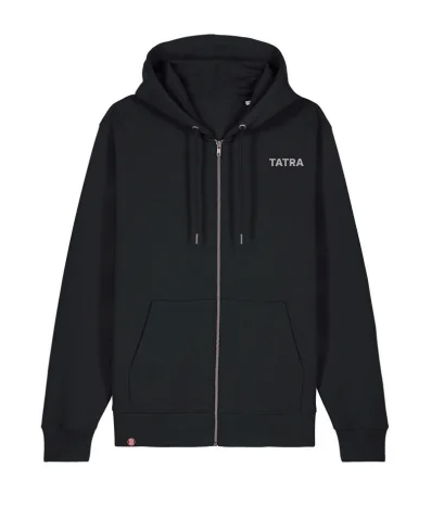 Tatra mikina Tatra černá na zip XXL Černá mikina na zip vhodná pro muže i ženy. Tato unisex mikina v nadčasové černé barvě je ideálním společníkem pro volný čas